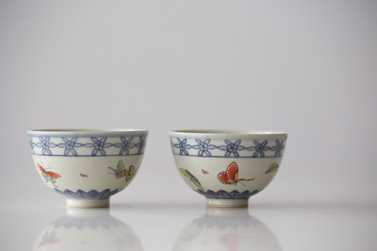 azure qinghua teacup butterfly 6 | BITTERLEAF TEAS azure qinghua teacup butterfly 6 | BITTERLEAF TEAS