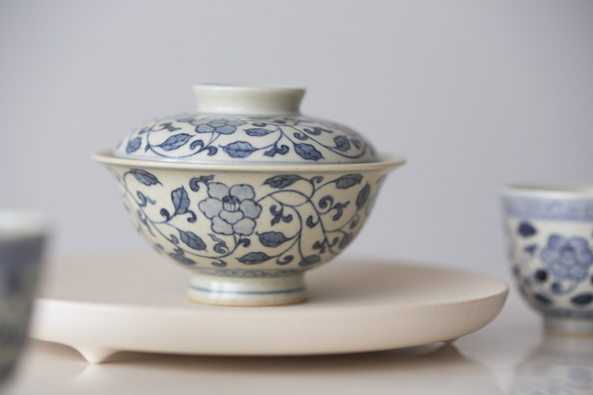 azure qinghua teacup gaiwan vine 4 | BITTERLEAF TEAS azure qinghua teacup gaiwan vine 4 | BITTERLEAF TEAS