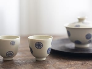 azure qinghua teacup piqiu 1 | BITTERLEAF TEAS