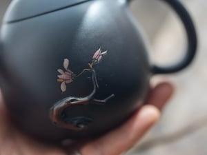 natural habitat jianshui zitao teapot magnolia 5 | BITTERLEAF TEAS