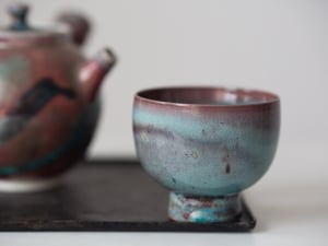 chameleon wood fired teacup IV 6 | BITTERLEAF TEAS