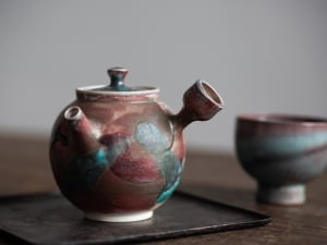 chameleon wood fired teapot VII 1 | BITTERLEAF TEAS