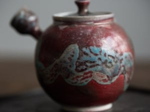 chameleon wood fired teapot VII 3 | BITTERLEAF TEAS