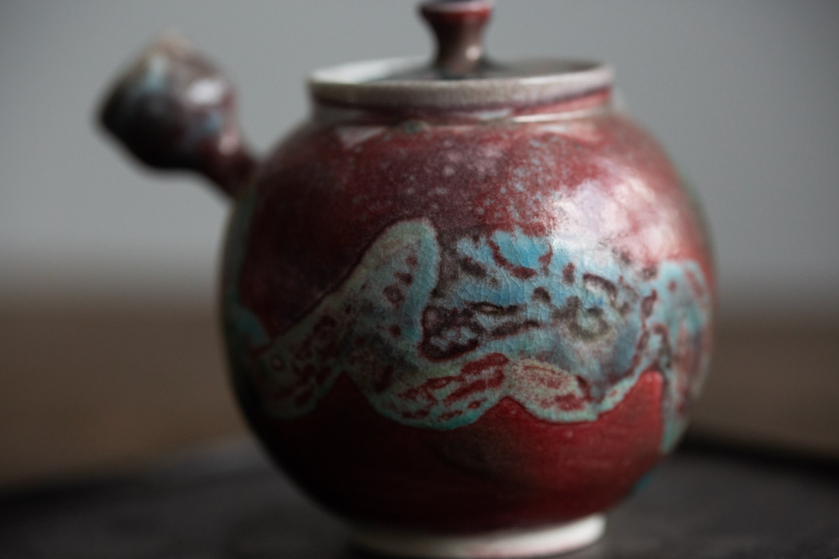 chameleon wood fired teapot VII 3 | BITTERLEAF TEAS chameleon wood fired teapot VII 3 | BITTERLEAF TEAS