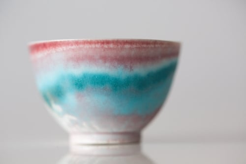 chameleon soda ash wood fired mini teacup 1 2 2 | BITTERLEAF TEAS