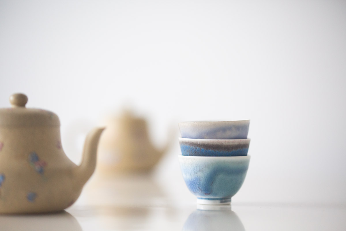 chameleon soda ash wood fired mini teacup 4 1 | BITTERLEAF TEAS chameleon soda ash wood fired mini teacup 4 1 | BITTERLEAF TEAS