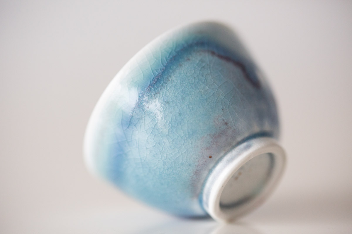 chameleon soda ash wood fired mini teacup 4 4 | BITTERLEAF TEAS chameleon soda ash wood fired mini teacup 4 4 | BITTERLEAF TEAS