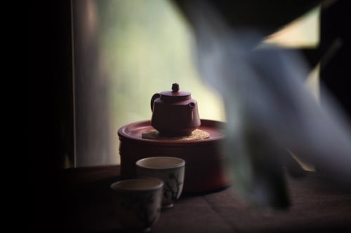 Chaozhou Da Hong Pao Clay Junzi Teapot - Image 5