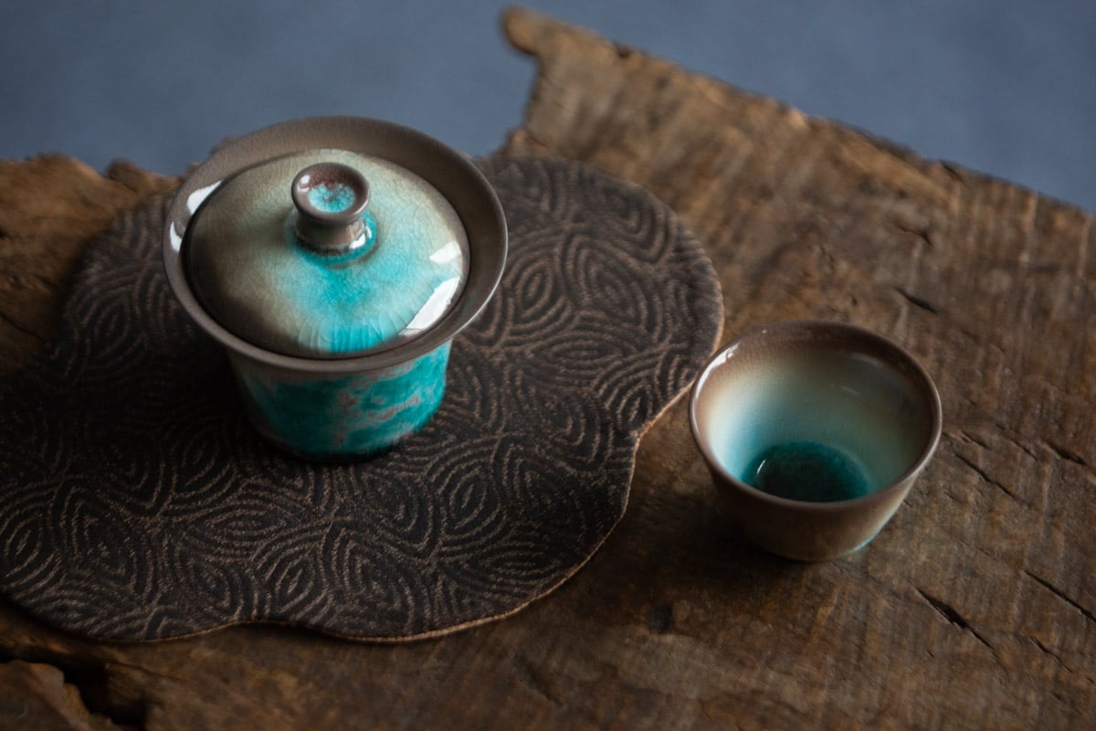 chameleon soda ash wood fired gaiwan 6 1 | BITTERLEAF TEAS chameleon soda ash wood fired gaiwan 6 1 | BITTERLEAF TEAS