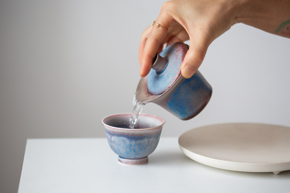 chameleon soda ash wood fired gaiwan 7 10 | BITTERLEAF TEAS chameleon soda ash wood fired gaiwan 7 10 | BITTERLEAF TEAS