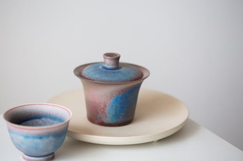Chameleon Soda Ash Wood Fired Gaiwan VII