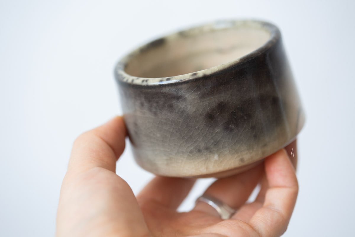ink shino glaze teacup 1 6 | BITTERLEAF TEAS ink shino glaze teacup 1 6 | BITTERLEAF TEAS