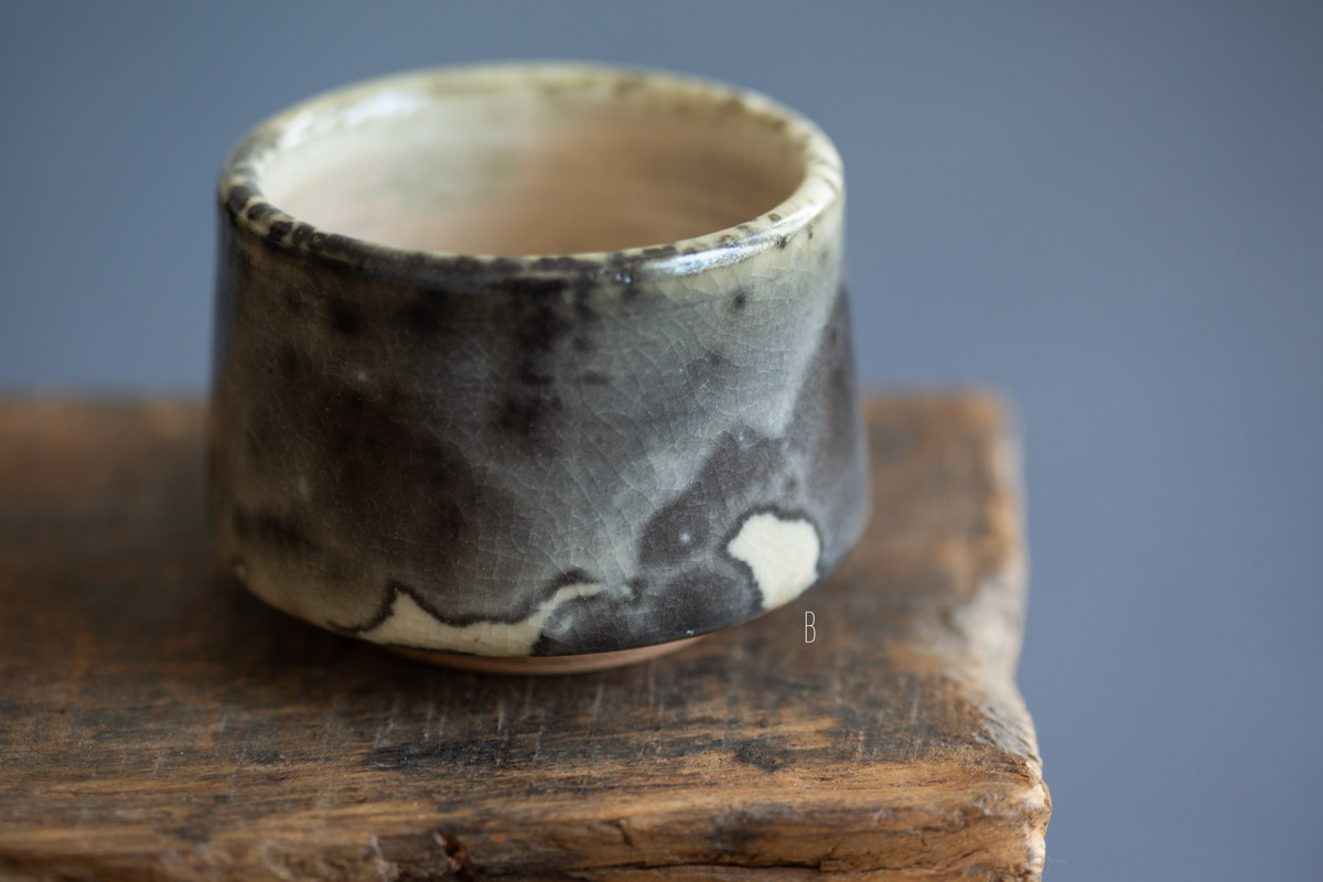 ink shino glaze teacup 1 7 | BITTERLEAF TEAS ink shino glaze teacup 1 7 | BITTERLEAF TEAS
