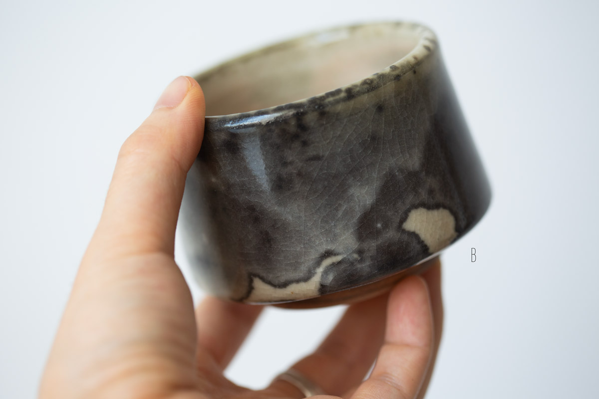 ink shino glaze teacup 1 9 | BITTERLEAF TEAS ink shino glaze teacup 1 9 | BITTERLEAF TEAS