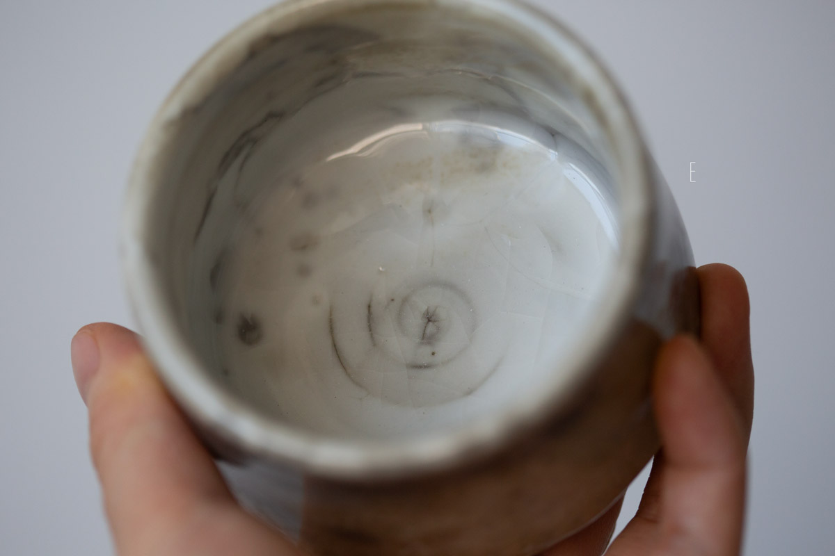 ink shino glaze teacup 2 15 | BITTERLEAF TEAS ink shino glaze teacup 2 15 | BITTERLEAF TEAS