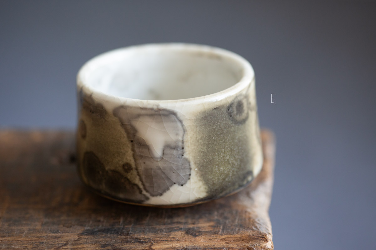 ink shino glaze teacup 2 9 | BITTERLEAF TEAS ink shino glaze teacup 2 9 | BITTERLEAF TEAS