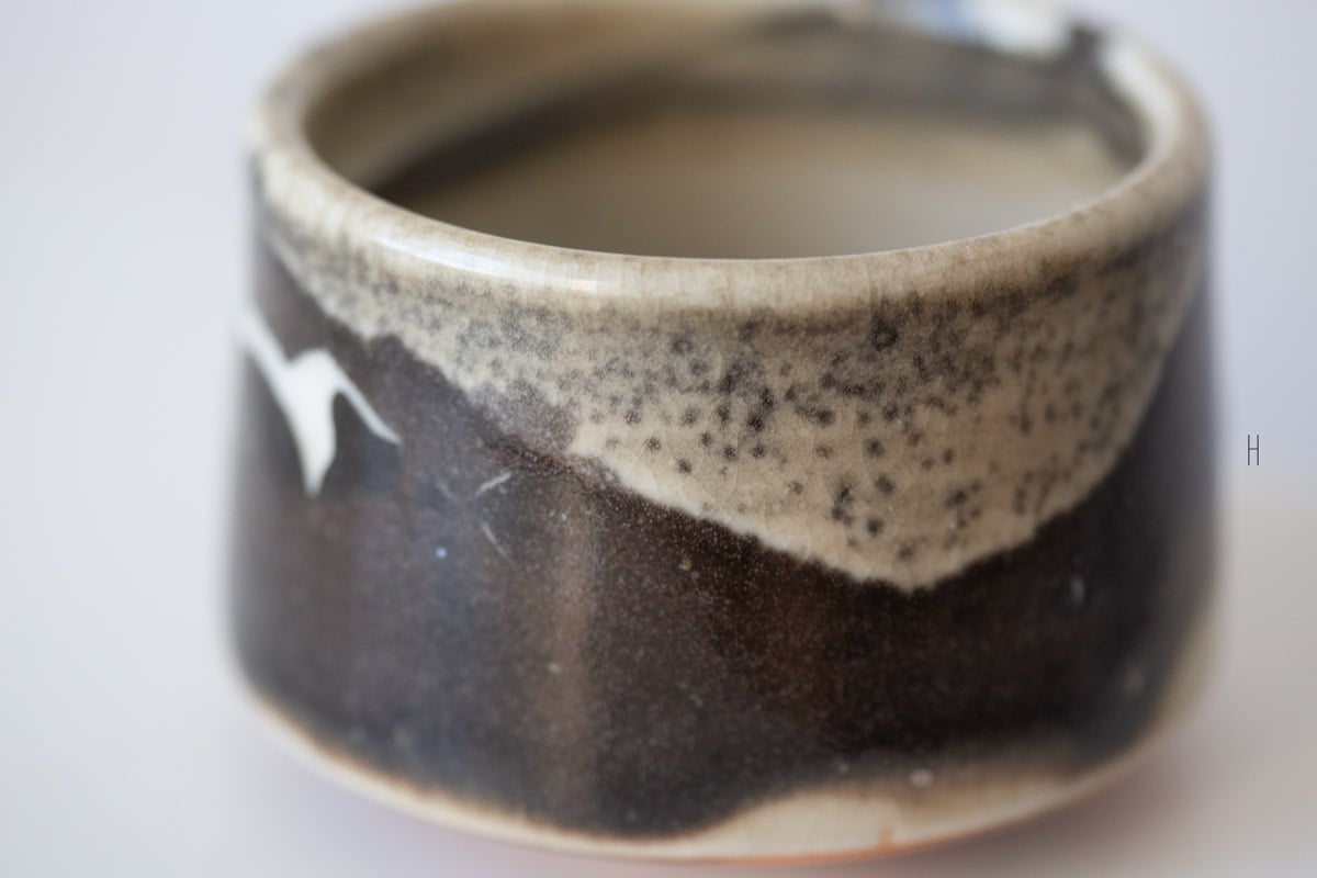 ink shino glaze teacup 4 11 | BITTERLEAF TEAS ink shino glaze teacup 4 11 | BITTERLEAF TEAS