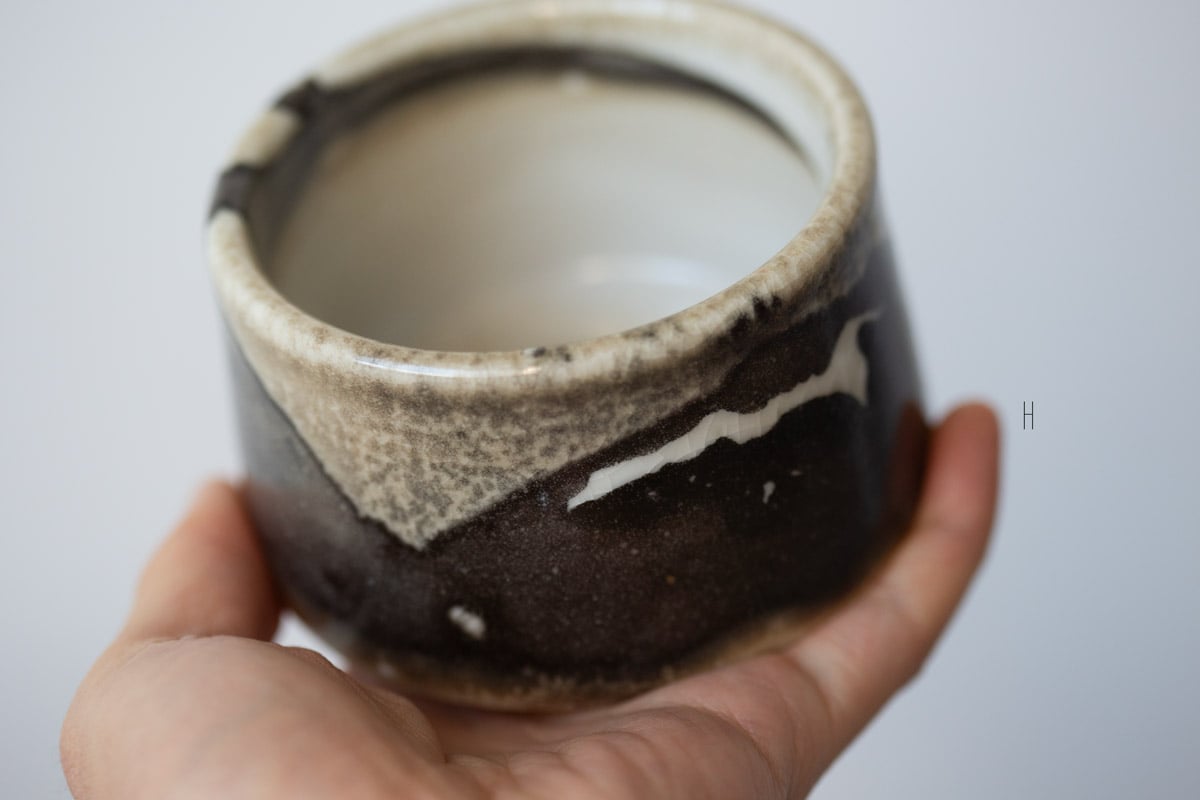 ink shino glaze teacup 4 12 | BITTERLEAF TEAS ink shino glaze teacup 4 12 | BITTERLEAF TEAS