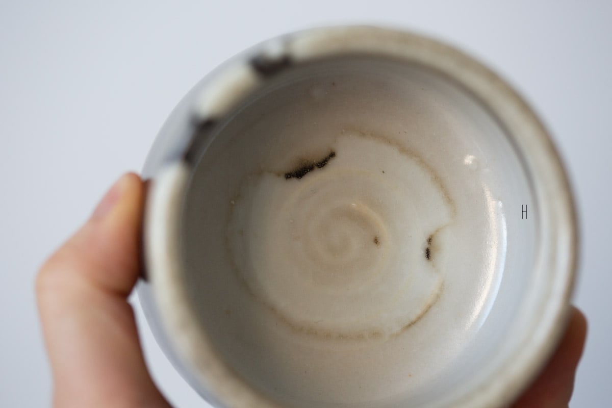 ink shino glaze teacup 4 13 | BITTERLEAF TEAS ink shino glaze teacup 4 13 | BITTERLEAF TEAS
