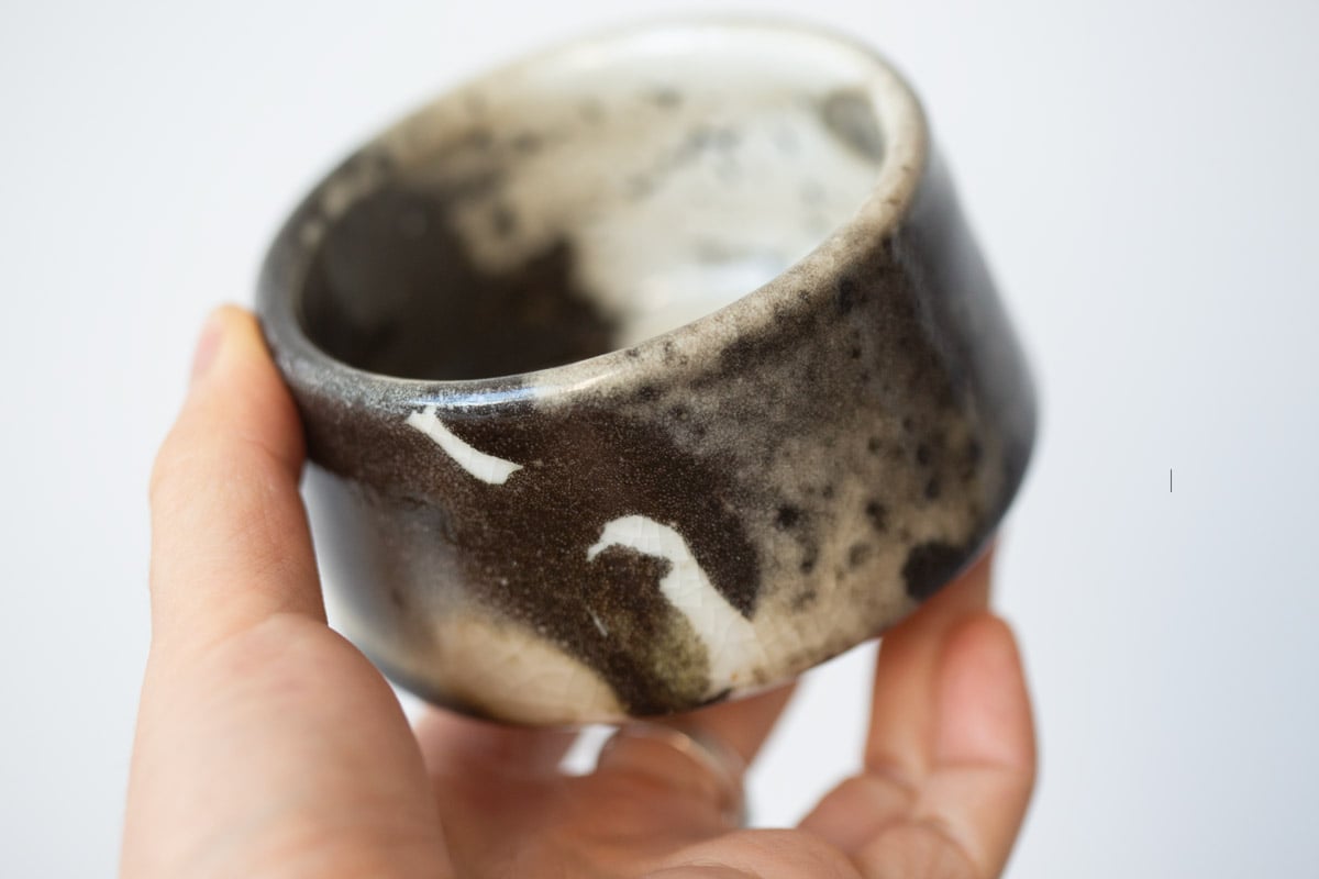 ink shino glaze teacup 4 19 | BITTERLEAF TEAS ink shino glaze teacup 4 19 | BITTERLEAF TEAS