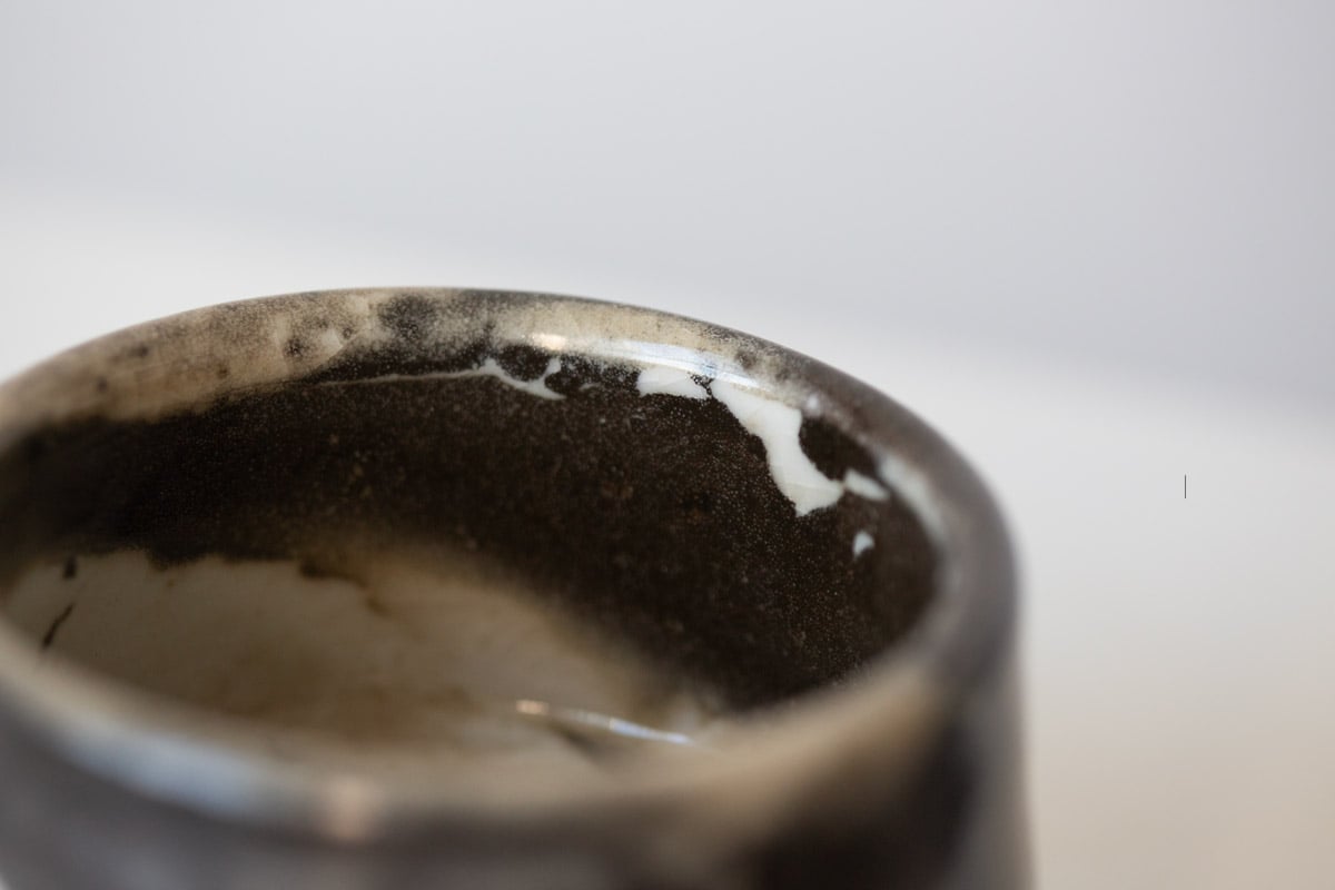 ink shino glaze teacup 4 21 | BITTERLEAF TEAS ink shino glaze teacup 4 21 | BITTERLEAF TEAS
