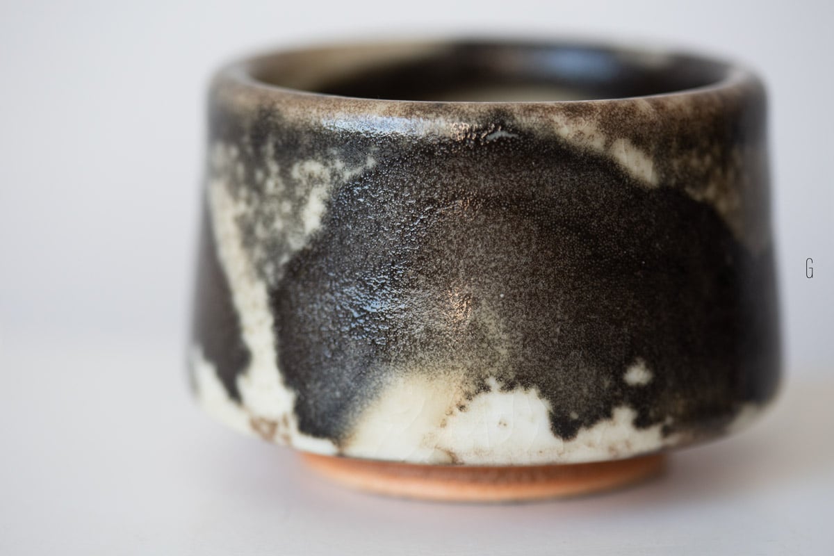 ink shino glaze teacup 4 4 | BITTERLEAF TEAS ink shino glaze teacup 4 4 | BITTERLEAF TEAS