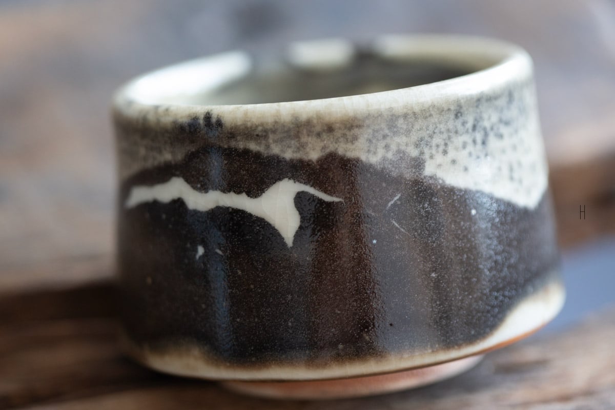 ink shino glaze teacup 4 9 | BITTERLEAF TEAS ink shino glaze teacup 4 9 | BITTERLEAF TEAS