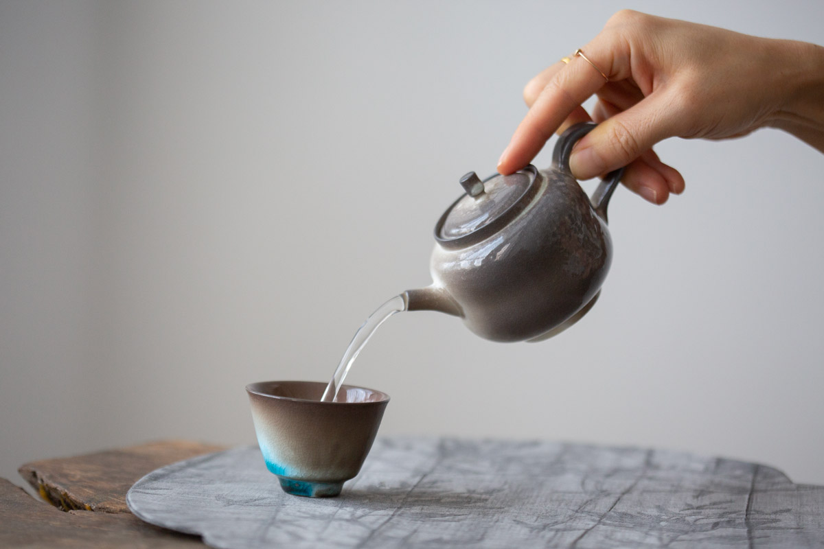 stratus soda ash wood fired teapot v 13 | BITTERLEAF TEAS