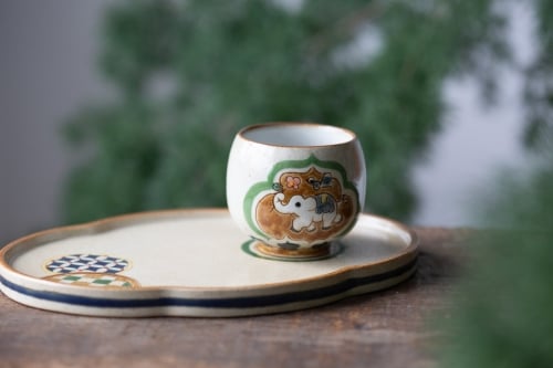 Friends of the Forest Egg Teacup