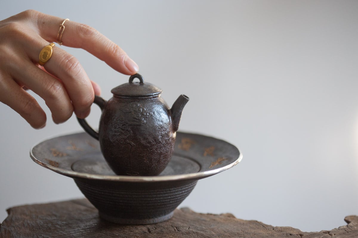 Ethereus Wood Fired Yixing Zisha Teapot - Drift | BITTERLEAF TEAS