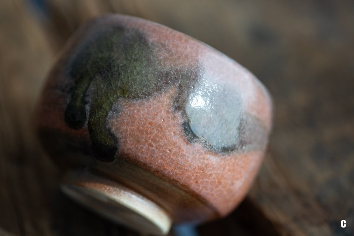 ink shino glazed teacup round 15 | BITTERLEAF TEAS ink shino glazed teacup round 15 | BITTERLEAF TEAS