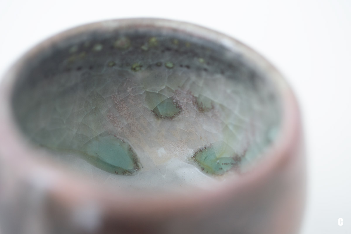 ink shino glazed teacup round 16 | BITTERLEAF TEAS ink shino glazed teacup round 16 | BITTERLEAF TEAS