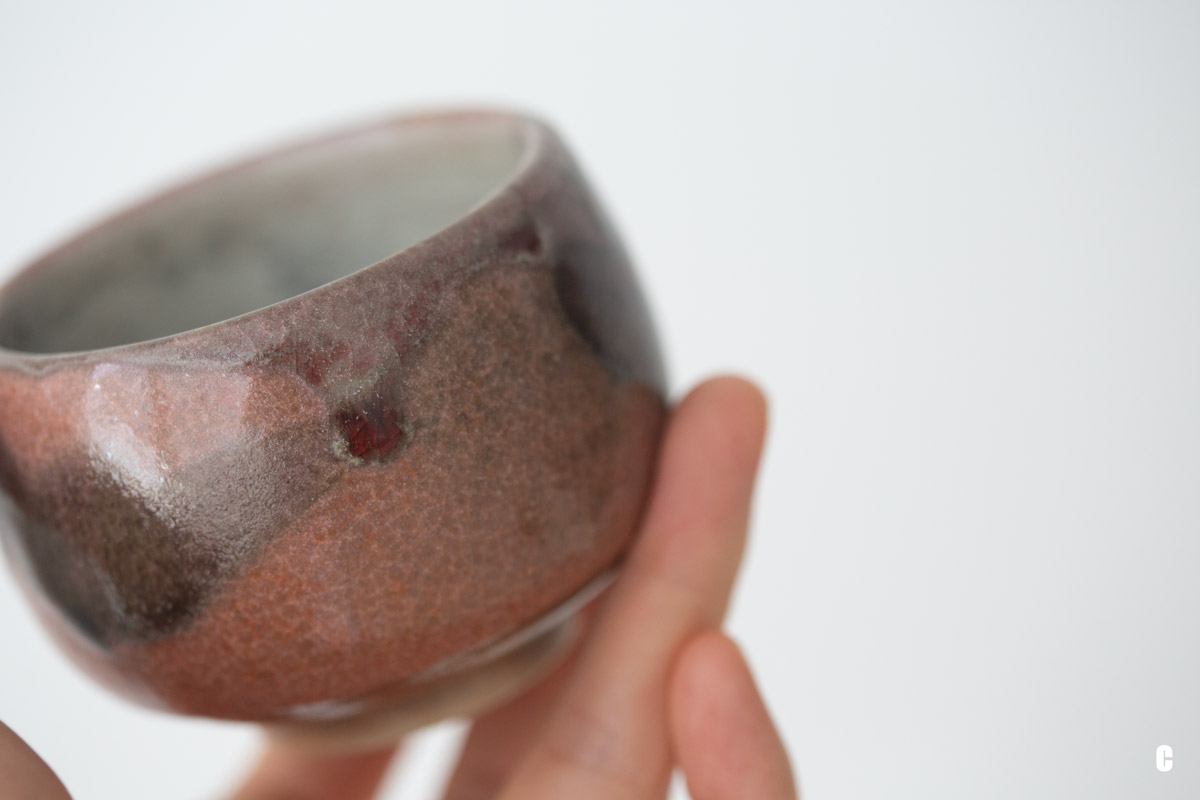 ink shino glazed teacup round 18 | BITTERLEAF TEAS ink shino glazed teacup round 18 | BITTERLEAF TEAS