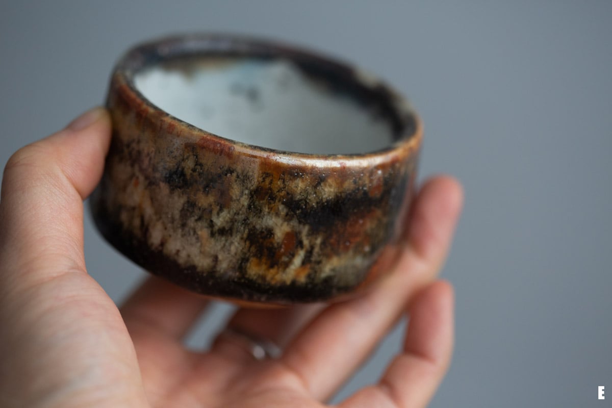 ink shino glazed teacup straight 10 | BITTERLEAF TEAS ink shino glazed teacup straight 10 | BITTERLEAF TEAS
