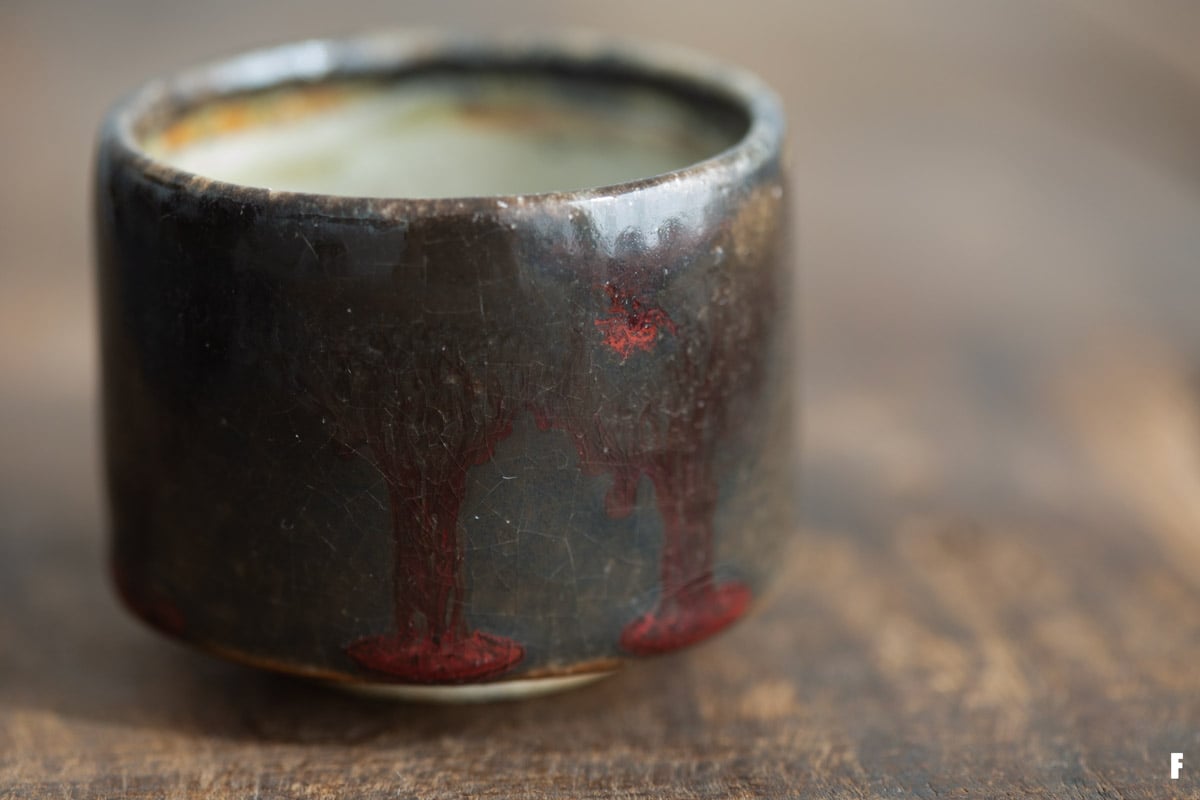 ink shino glazed teacup straight 14 | BITTERLEAF TEAS ink shino glazed teacup straight 14 | BITTERLEAF TEAS
