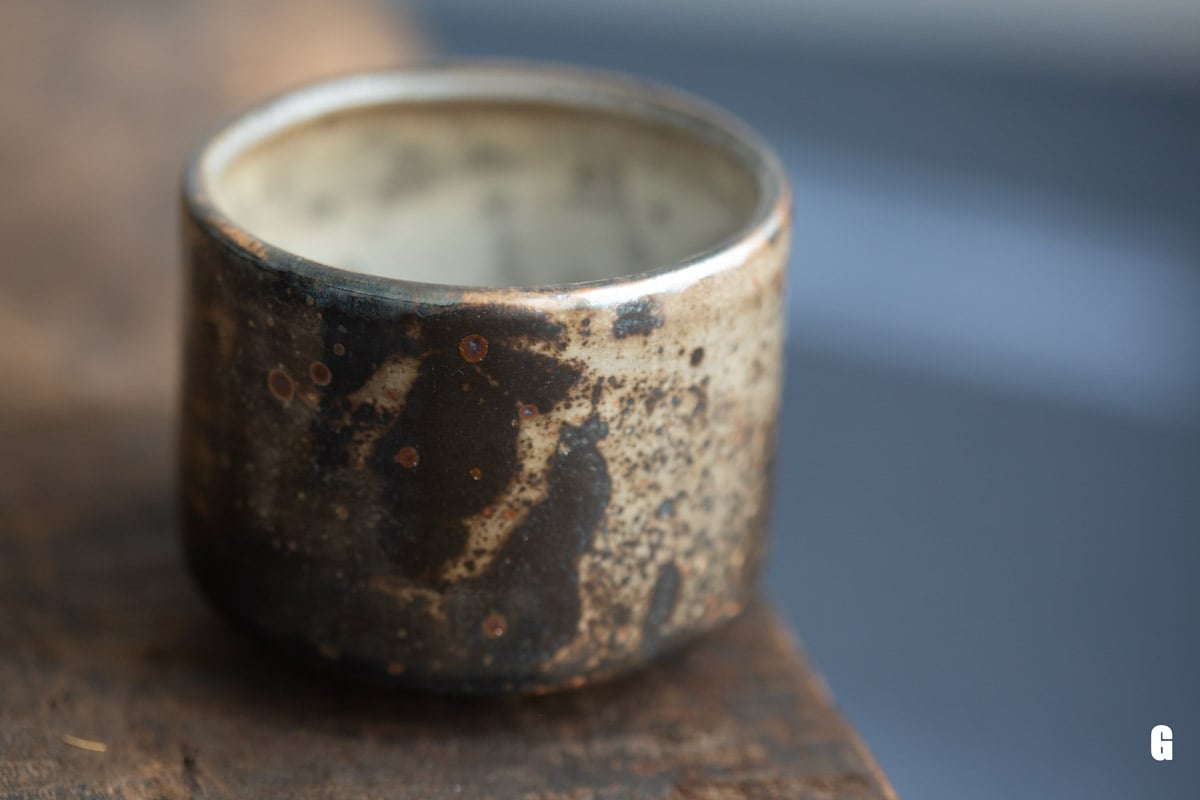 ink shino glazed teacup straight 18 | BITTERLEAF TEAS ink shino glazed teacup straight 18 | BITTERLEAF TEAS