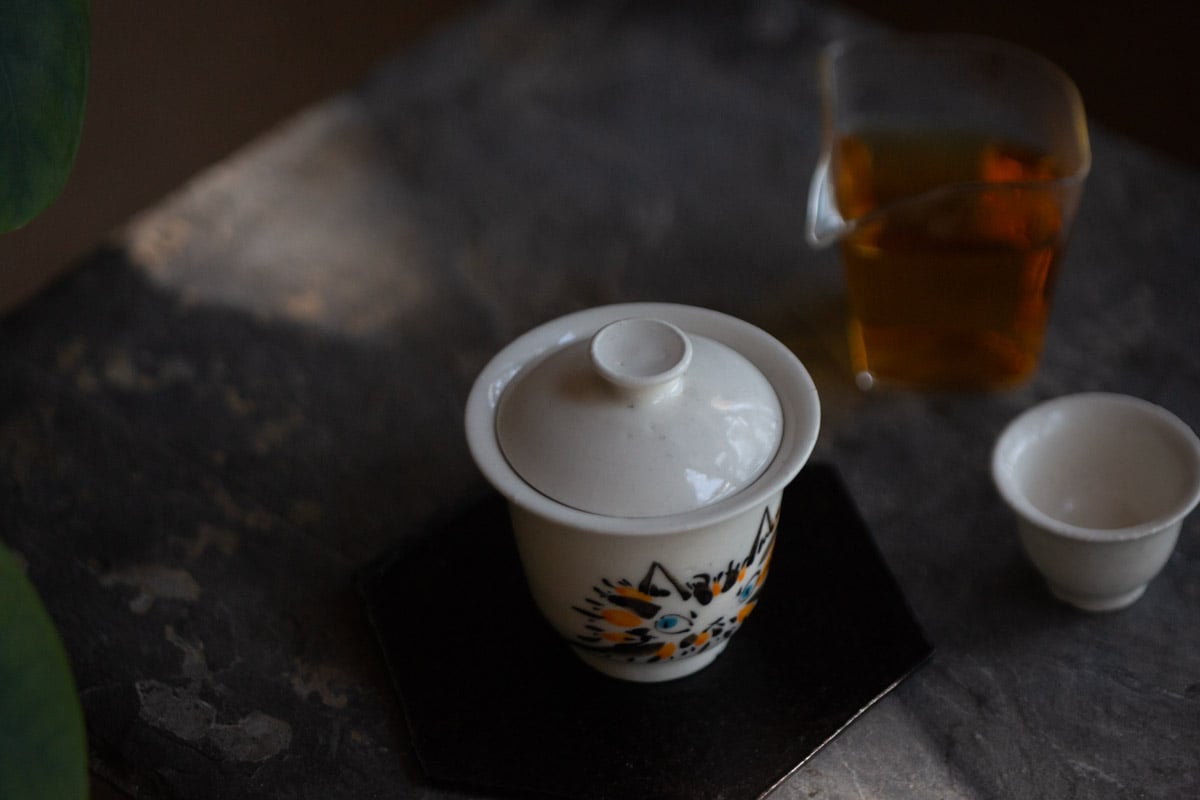 mischief tricolour gaiwan 6 | BITTERLEAF TEAS mischief tricolour gaiwan 6 | BITTERLEAF TEAS