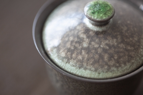 Stratus Soda Ash Wood Fired Mini Gaiwan 2 - Image 2