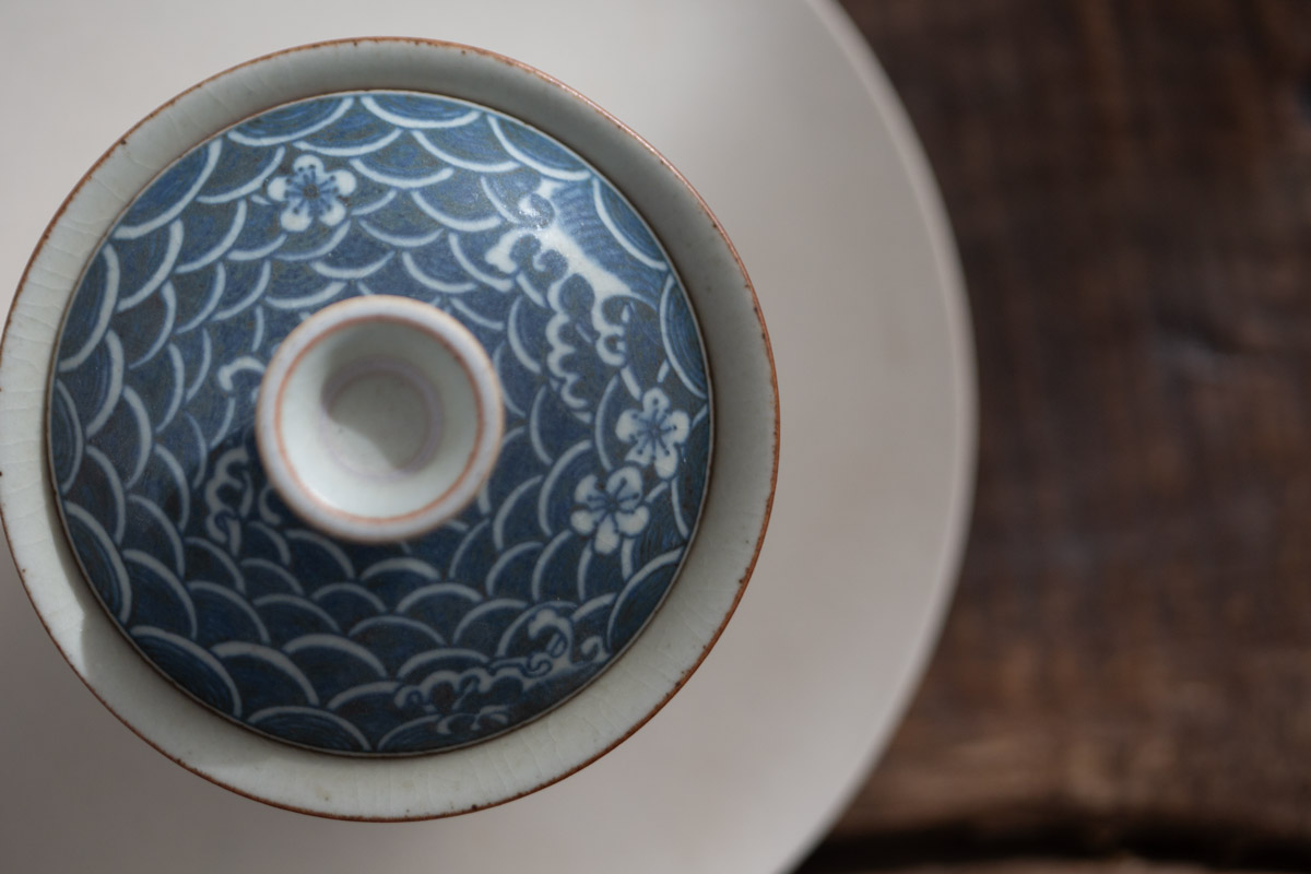 muted qinghua gaiwan deer wave 5 | BITTERLEAF TEAS muted qinghua gaiwan deer wave 5 | BITTERLEAF TEAS