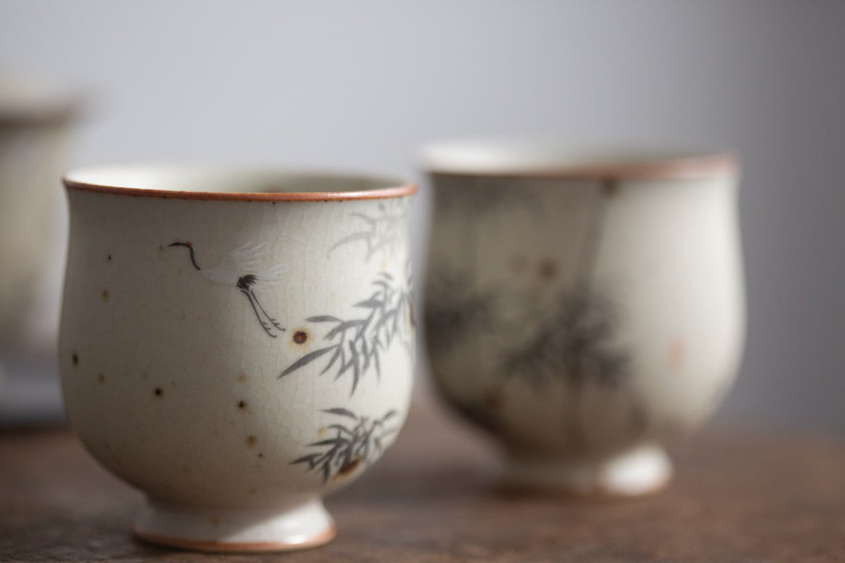 printemps teacup crane 2 | BITTERLEAF TEAS