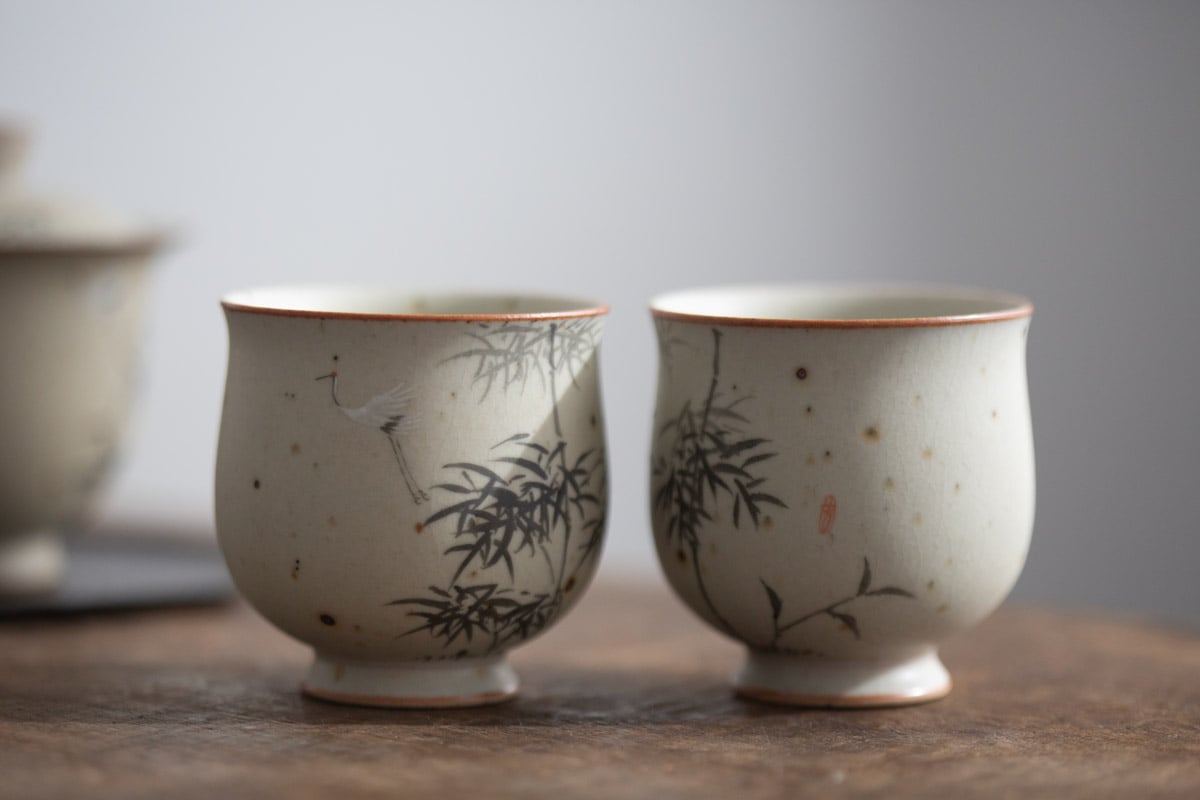 printemps teacup crane 4 | BITTERLEAF TEAS