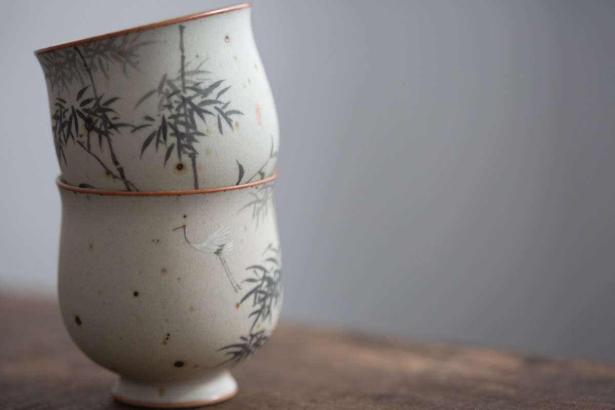 printemps teacup crane 5 | BITTERLEAF TEAS