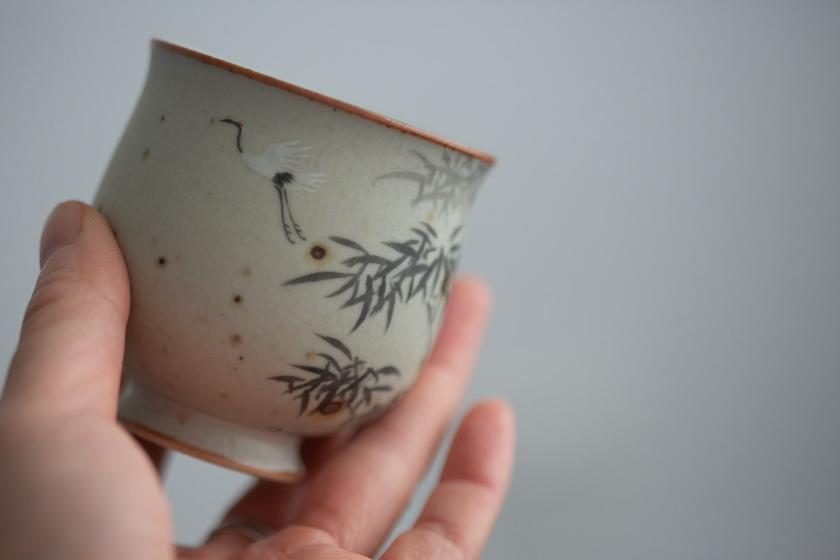 printemps teacup crane 6 | BITTERLEAF TEAS
