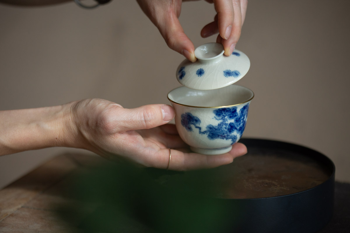 alchemy gaiwan brass bamboo pine 18 | BITTERLEAF TEAS alchemy gaiwan brass bamboo pine 18 | BITTERLEAF TEAS