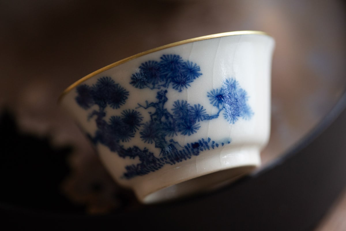 alchemy teacup brass bamboo pine 7 | BITTERLEAF TEAS