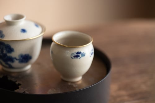 Alchemy Teacup - Brass - Tall Fish