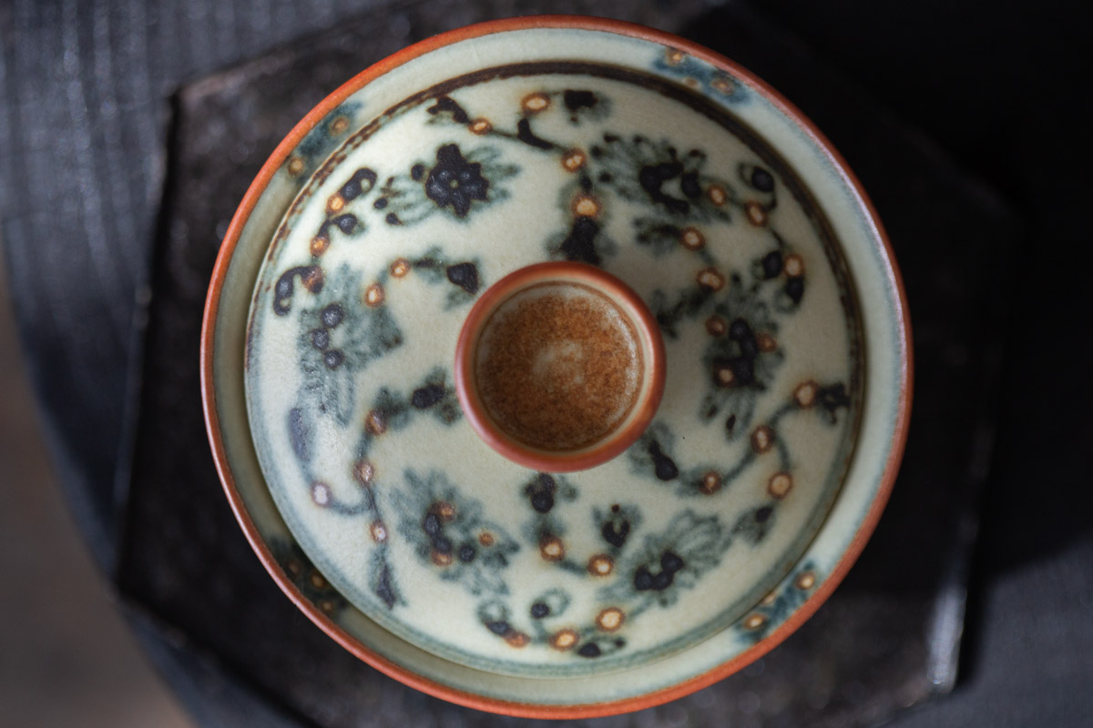dream garden gaiwan phoenix fish 2 | BITTERLEAF TEAS