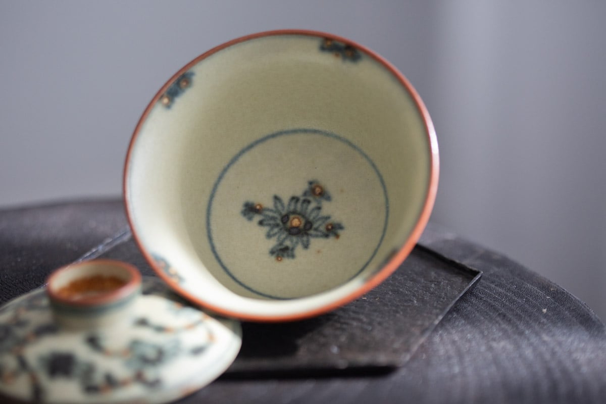 dream garden gaiwan phoenix fish 6 | BITTERLEAF TEAS