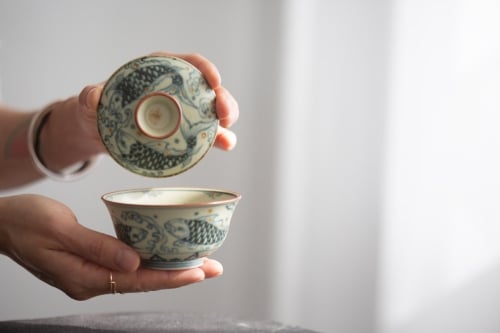 Dream Garden Gaiwan - Flowers - Image 3