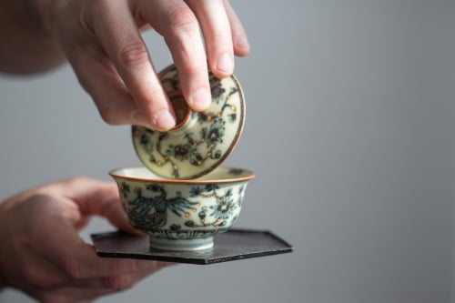 Dream Garden Gaiwan - Flowers - Image 4